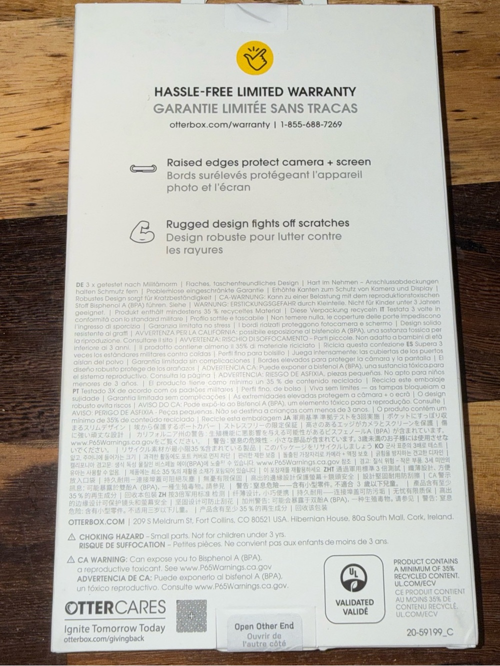 OtterBox Commuter Series Case for iPhone 17 Pro — Black - Picture 4 of 4